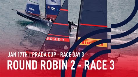 PRADA Cup Round Robin 2 Race 3 